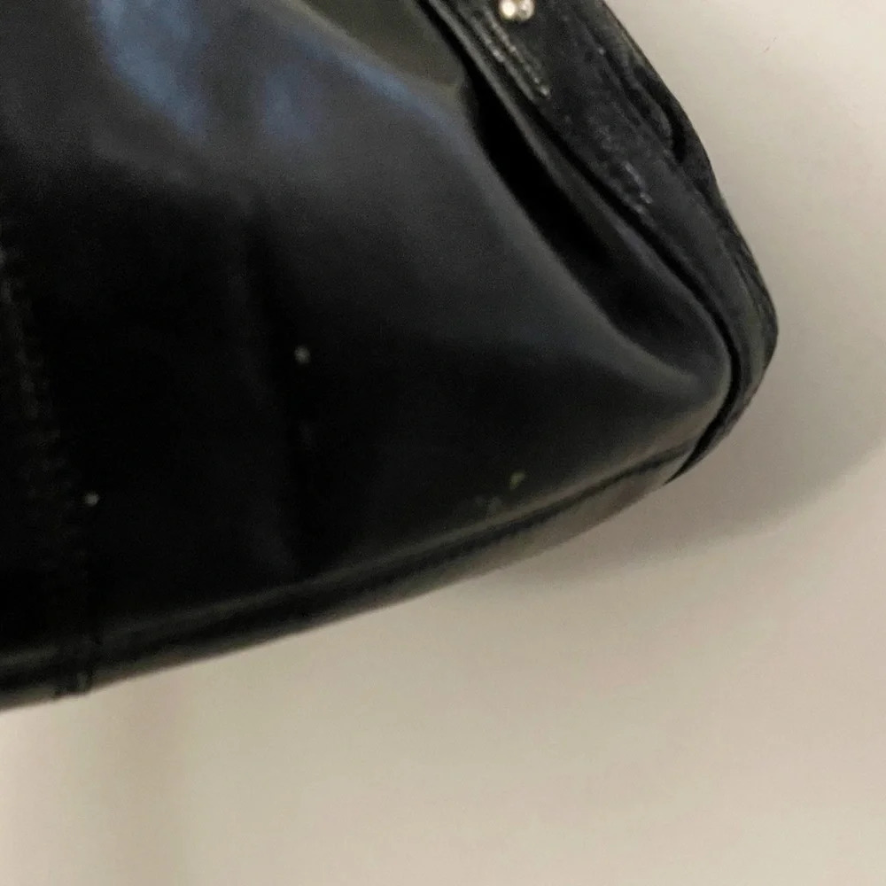 Coach Vintage Alexandra python chain leather satc… - image 14